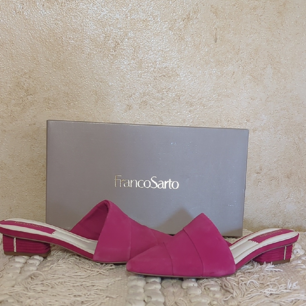 Franco Sarto Fuschia Sandals 6.5